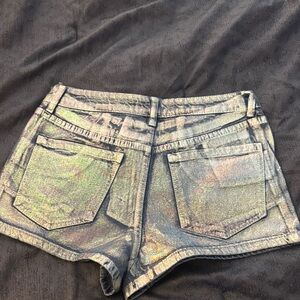 Forever 21 Iridescent Jean Shorts